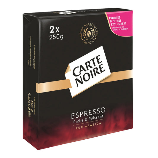 Café moulu Espresso CARTE NOIRE