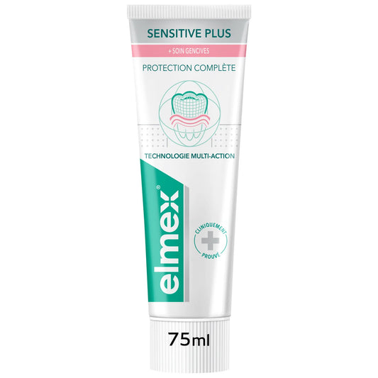 Dentifrice Sensitive Plus Protection Complète ELMEX le tube de 75mL