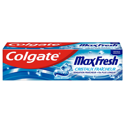 Dentifrice Colgate Max Fresh cristaux fraicheur