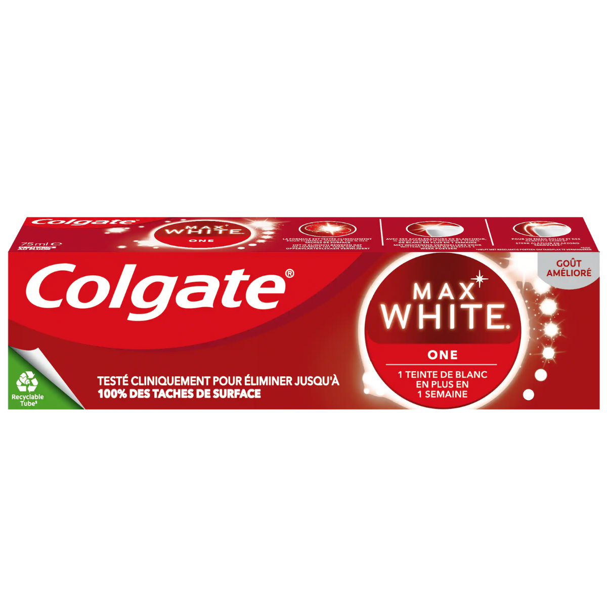 Dentifrice Colgate Max white