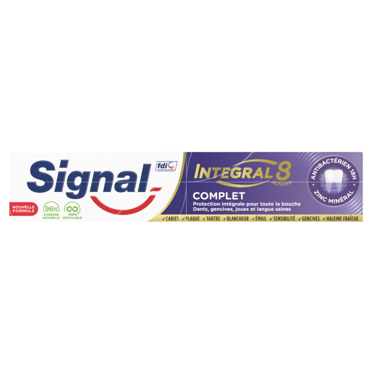 Dentifrice Signal Intégral 8 Complet