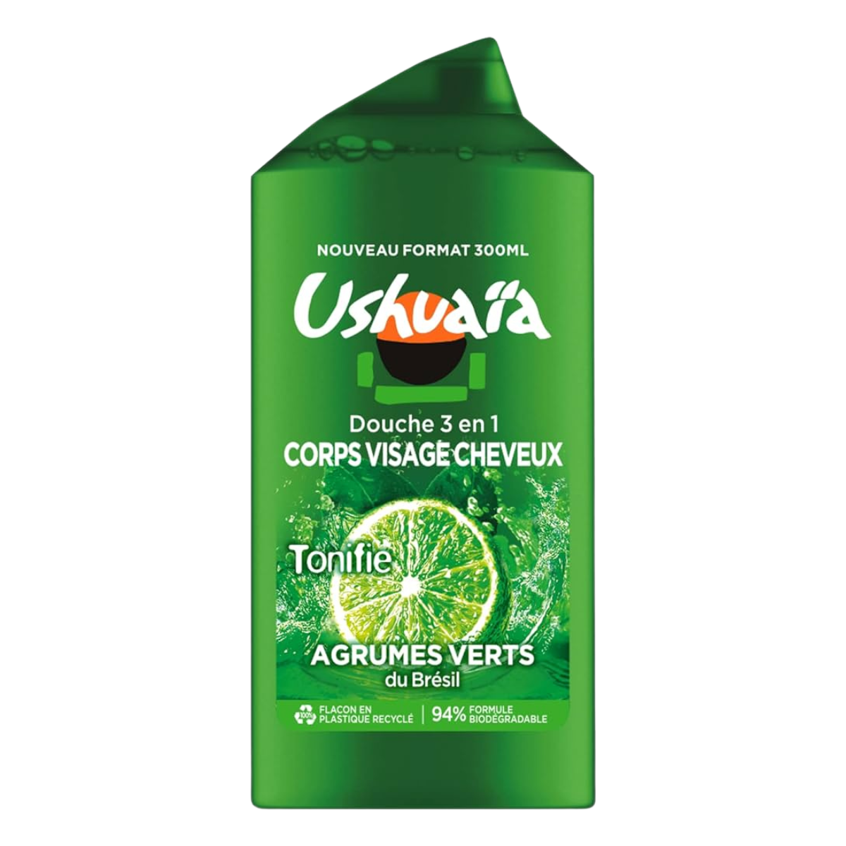 Ushuaia 3 in 1 Douche Groen Citrus