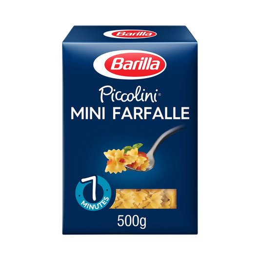 Pâtes Barilla Piccolini Mini Farfalle 500g