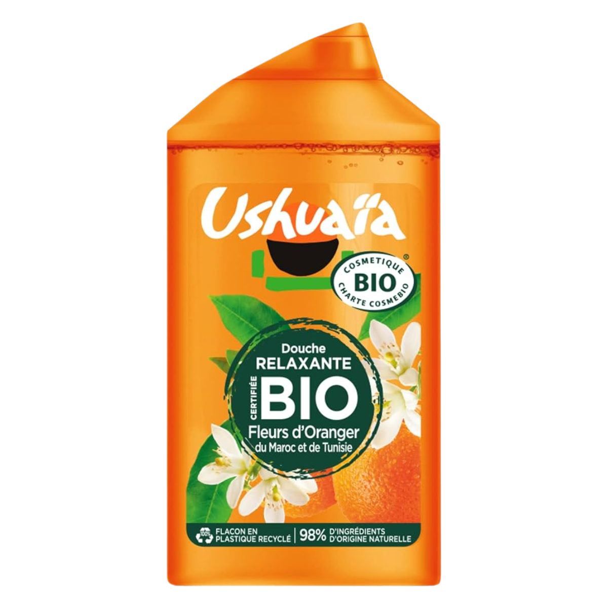 Gel douche Ushuaia Fleurs d'oranger BIO