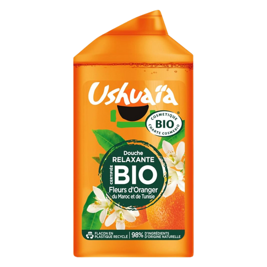 Gel douche Ushuaia Fleurs d'oranger BIO