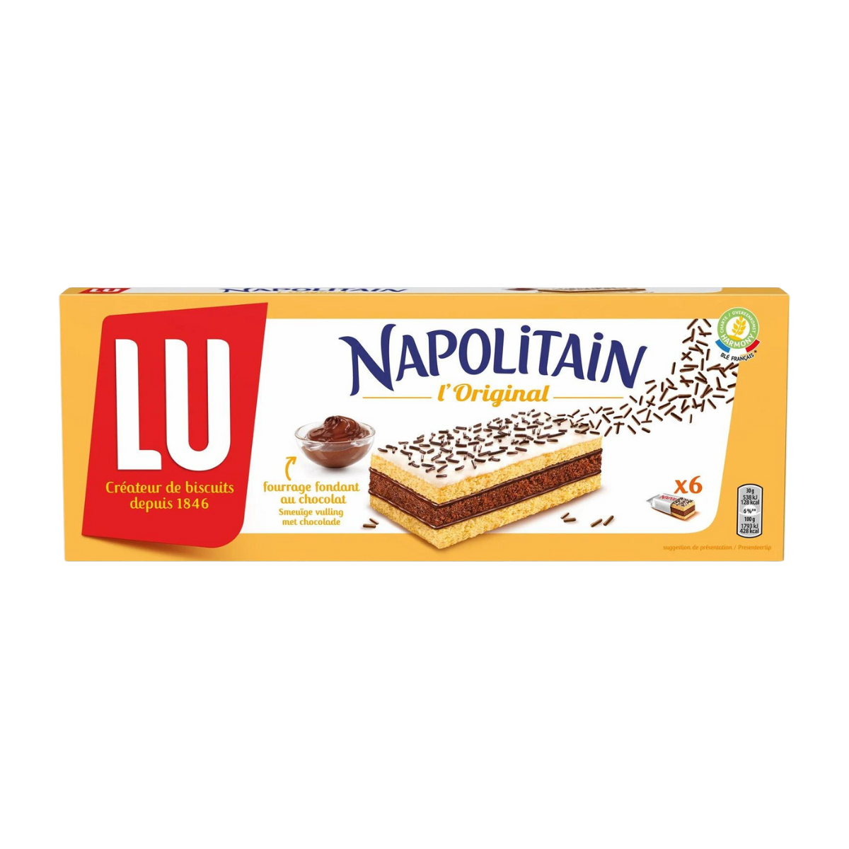 Gâteaux Napolitain LU