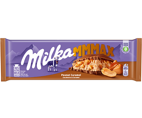 Milka Mmmax Cacahuetes Et Caramel 276G