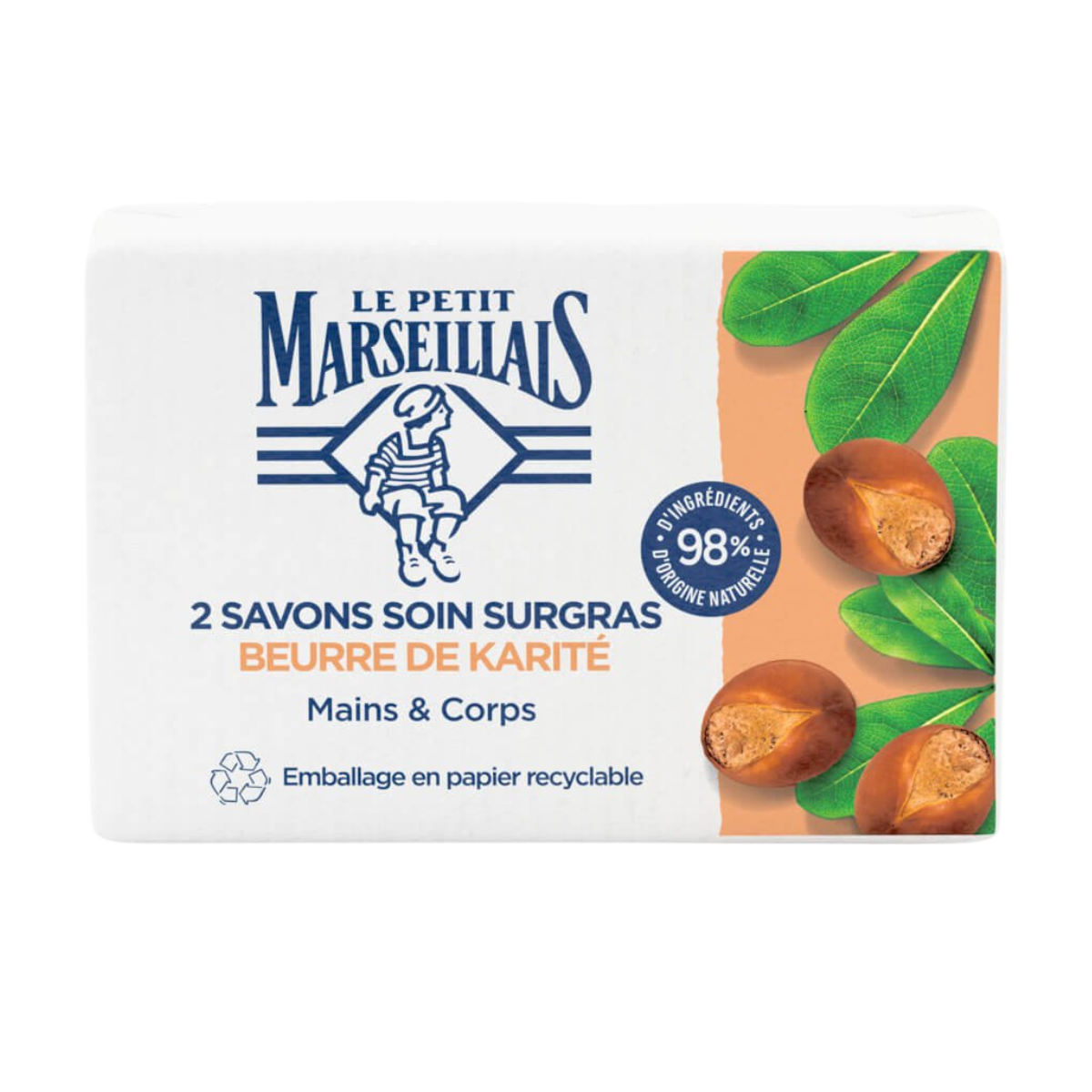 Savon Le Petit Marseillais Beurre de Karité (2 savons)