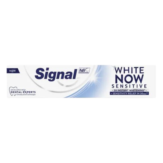 Dentifrice Signal White now sensitive