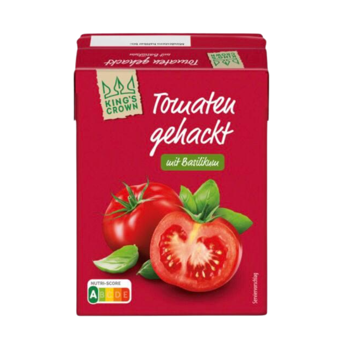 Tomates hachées King's Crown - Basilic