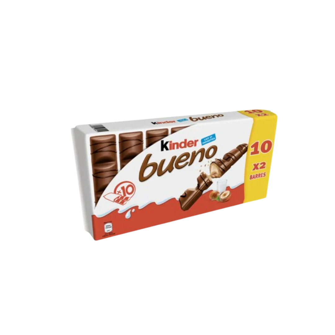 KINDER Bueno barres chocolatées 10x2 barres 430g