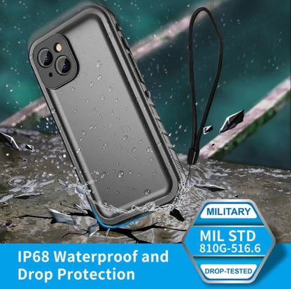 SPORTLINK-Coque de téléphone étanche, protection sous-marine pour iPhone 14, 13, 11, 12, 15 Pro Max, SE 2e, merveilleuse, 2022, protection d'écran intégrée