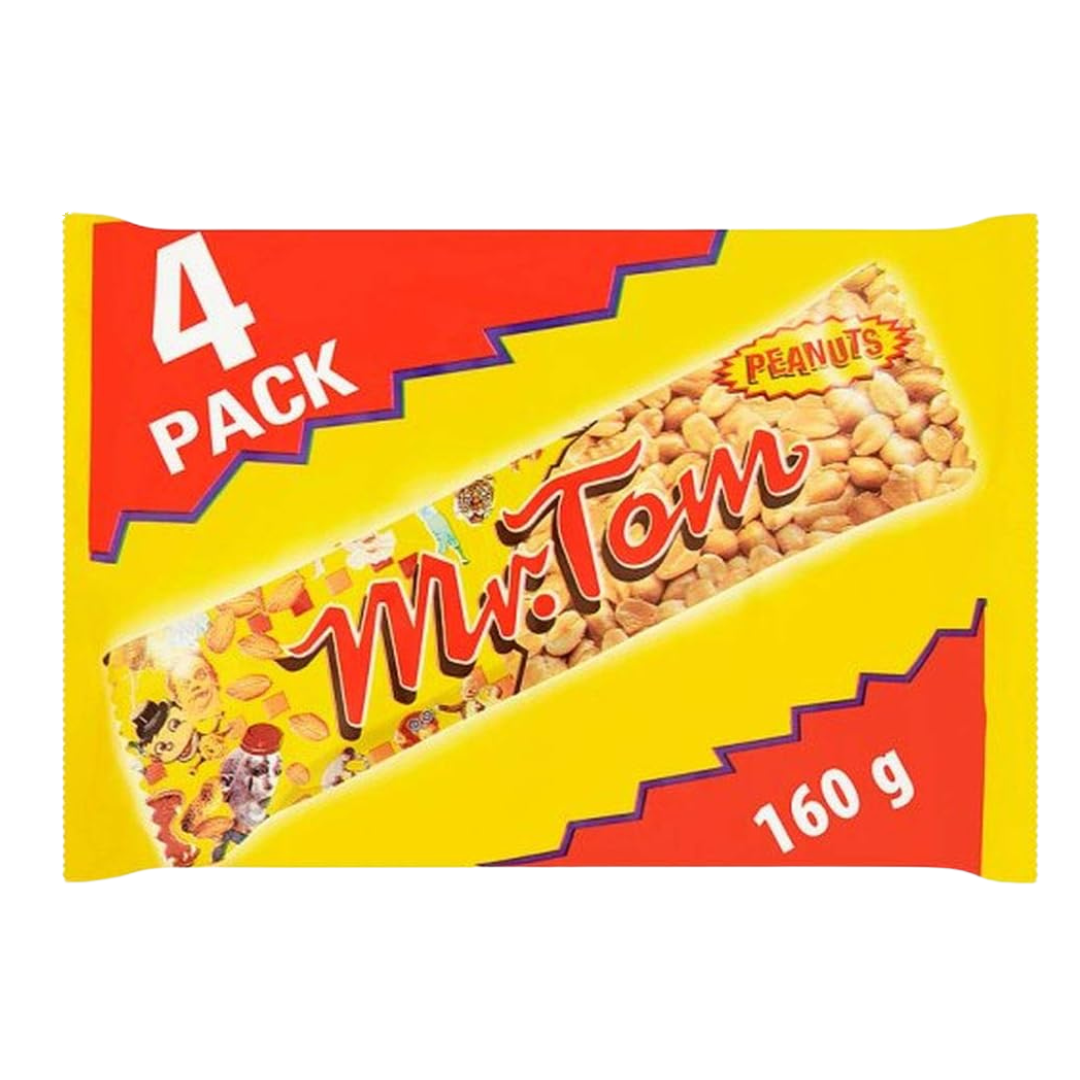 4 Pack Mr Tom Peanut Bar 40g